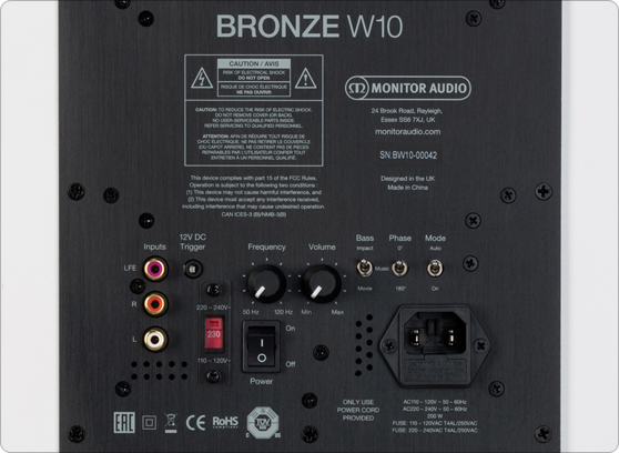 Monitor Audio Bronze W10 6G - cecha 2